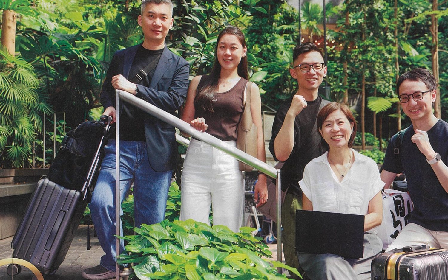 SYSTEX colleagues from Taiwan arriving to support clients across the region